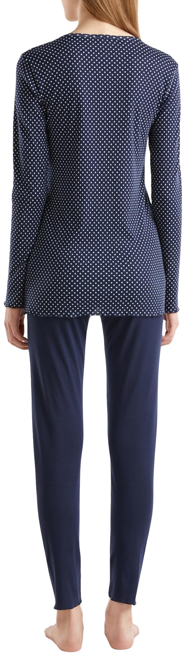 Benetton 36g93p03c Set Pigiama Donna L in Costina