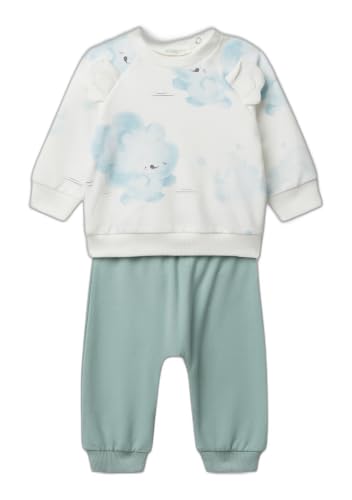 Benetton 3QGXAK01B completo bimba felpa rosa orecchie