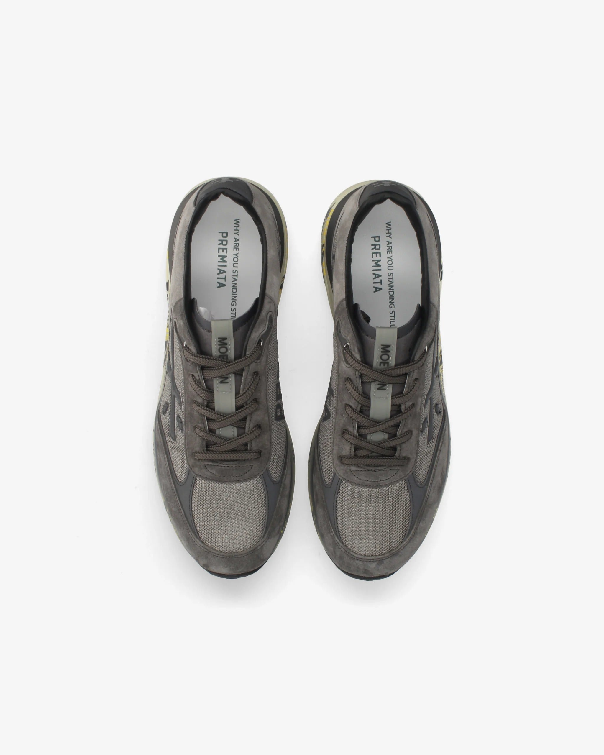 Premiata Moerun 8540 Sneakers Uomo Grigio Nero