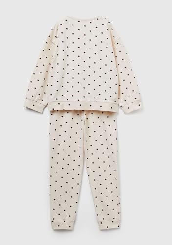 Benetton 3ZMB0P093 pigiama bambina cotone taglia XS fantasia