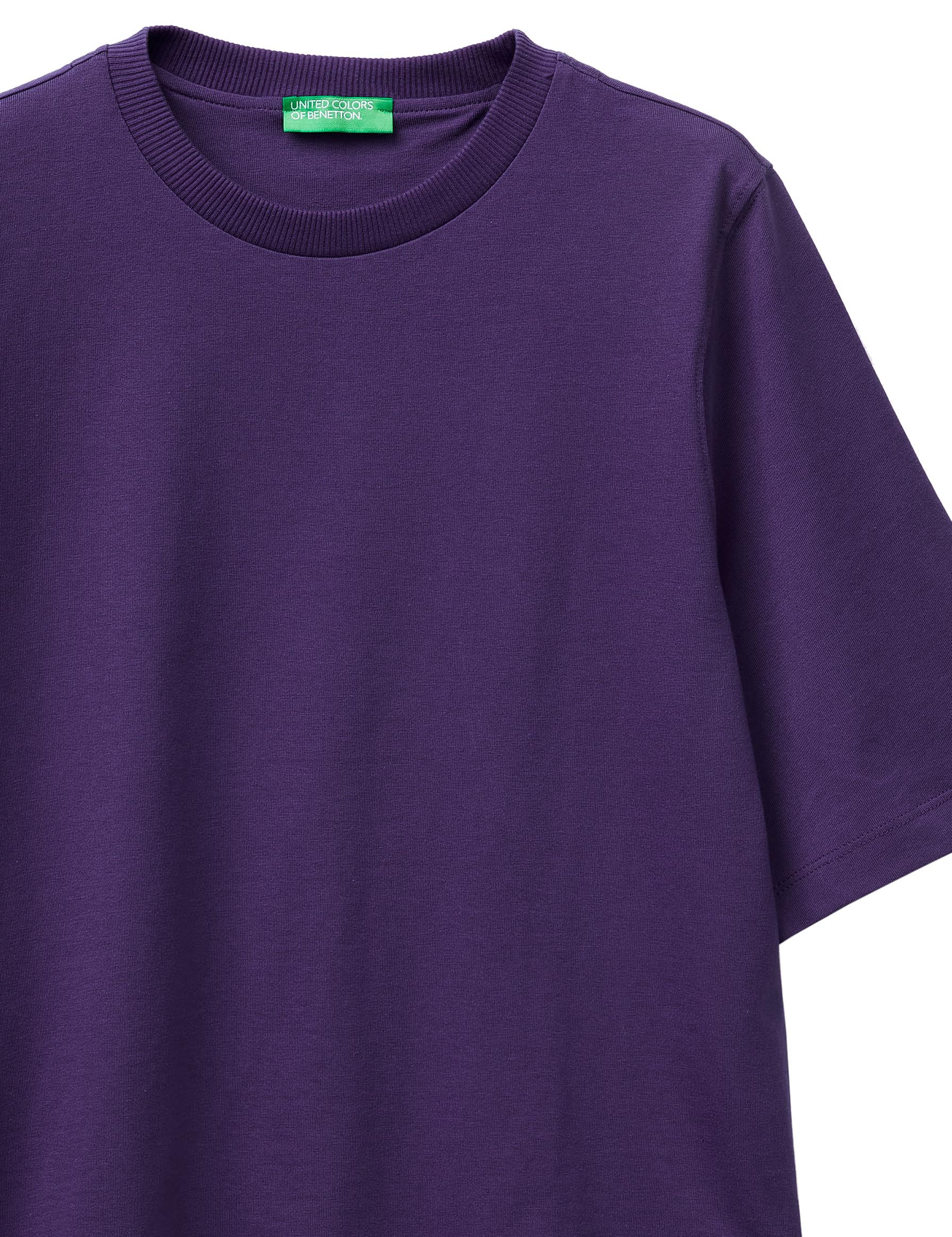 Benetton T-shirt e Polo T-shirt boxy manica gomito