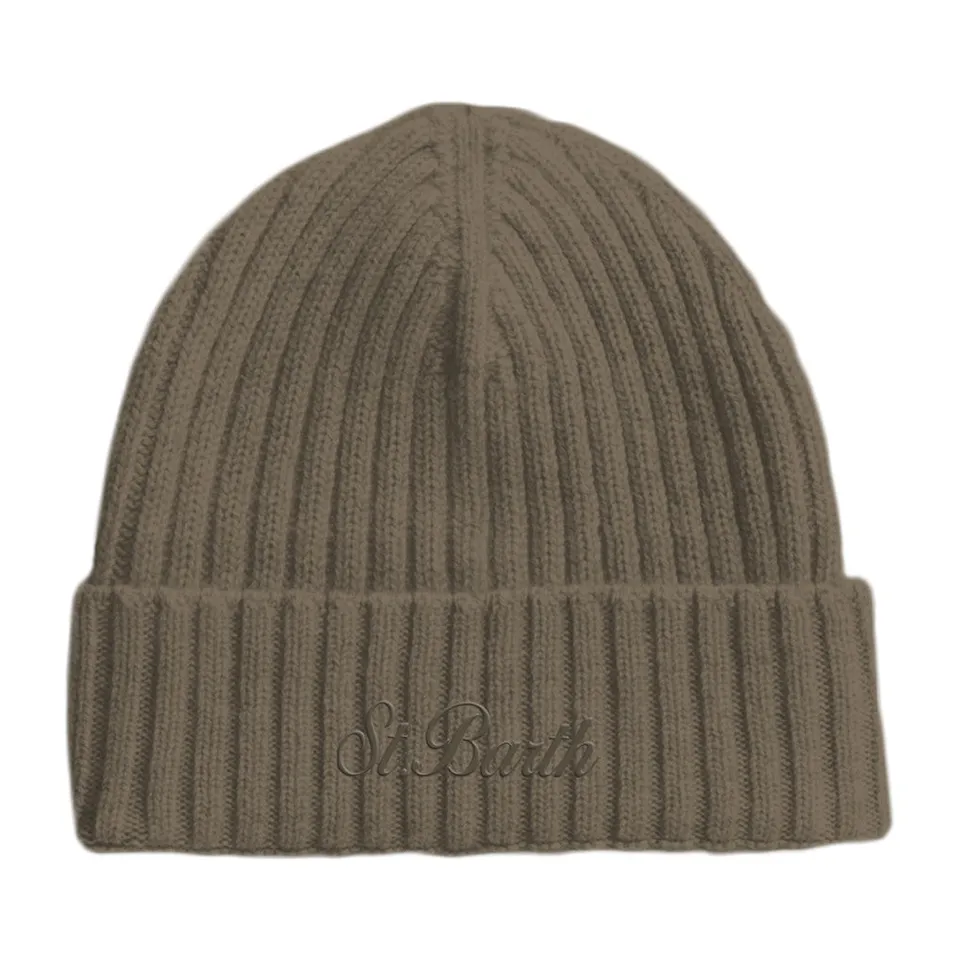 MC2 Saint Barth Wengen Wool berretto uomo Nut