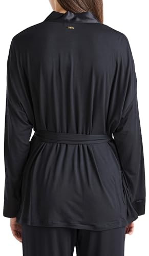 Benetton Maglia Cardigan Vestaglia Modal con Cintura