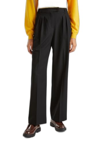 Benetton 4oigdf077 pantalone donna taglia 42 gamba ampia