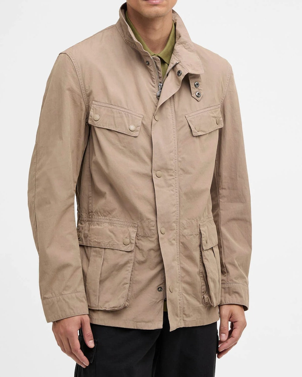 Barbour Duke MCA1100 giacca uomo Timberwolf cotone