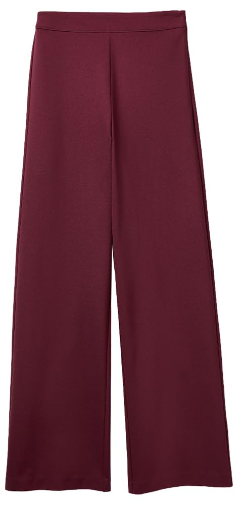 Benetton Pantaloni e Jeans Pantaloni Donna Neri Interlock