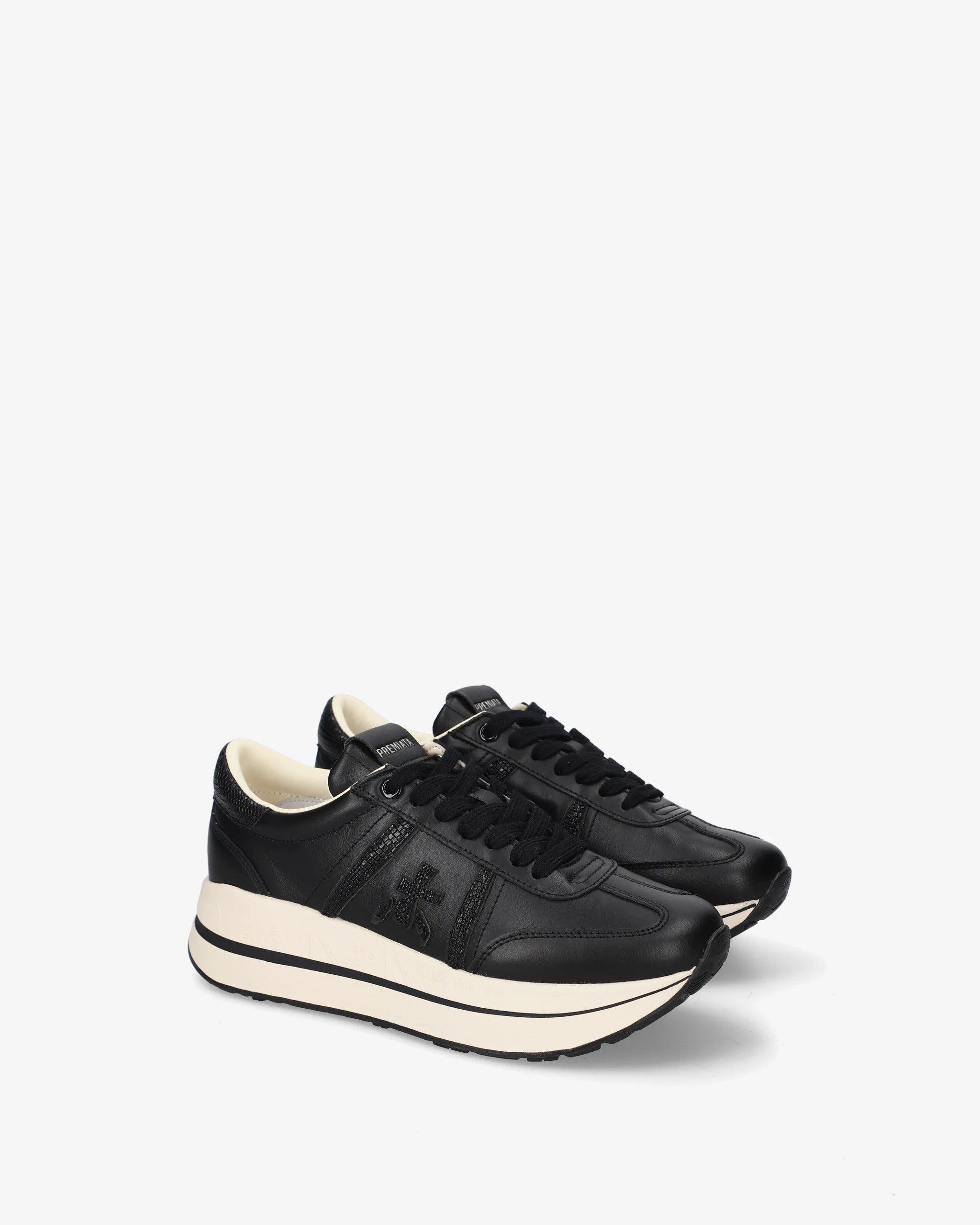 Premiata Bethcoin 8503 Sneaker Donna Nero Pelle