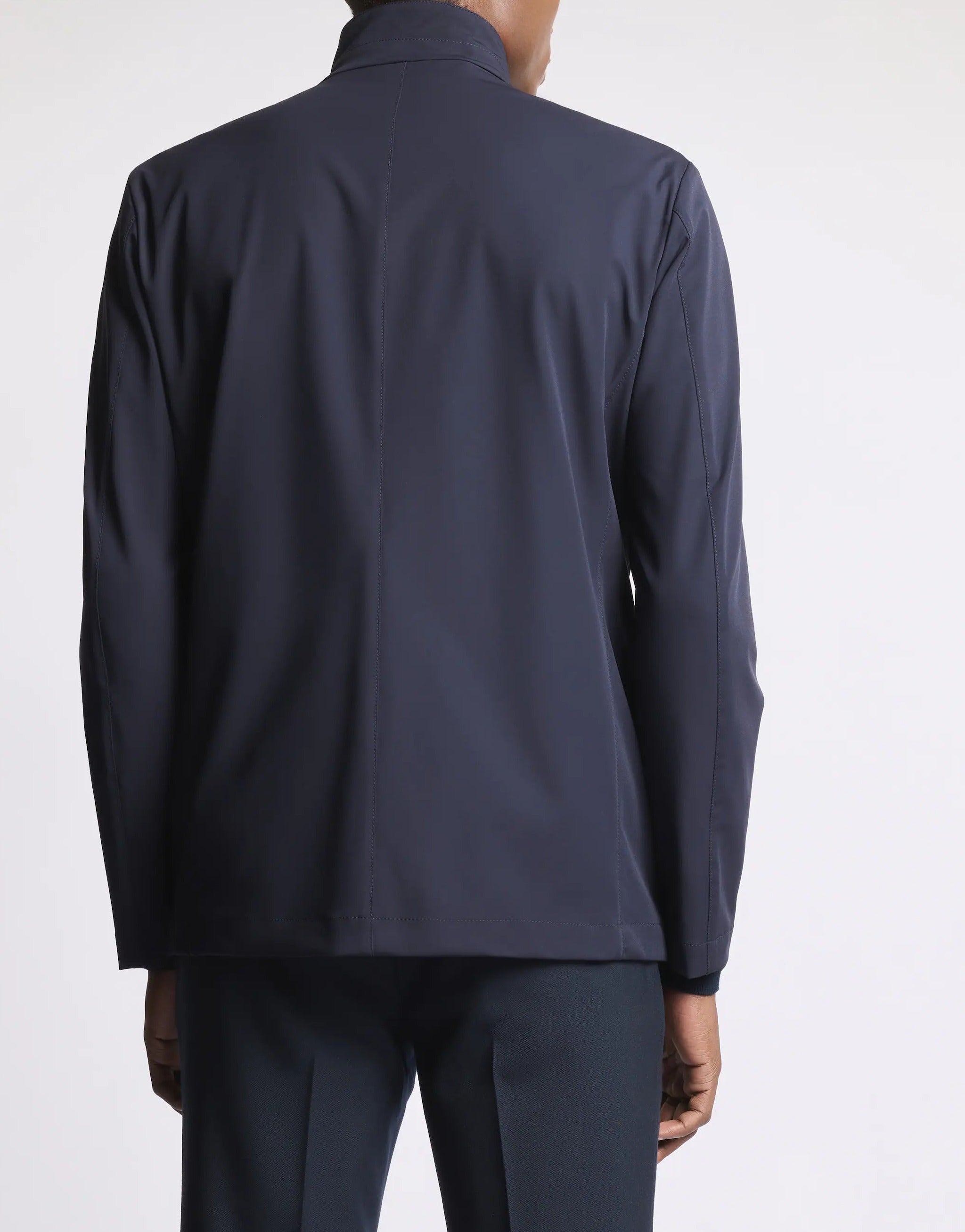Fay Travel NAM1952029 giacca uomo blu nylon stretch