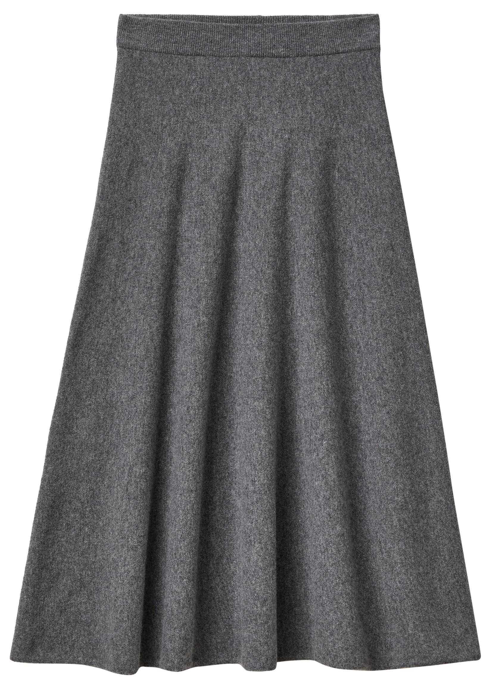 Benetton Gonne Gonna Midi Donna Svasata Elastico