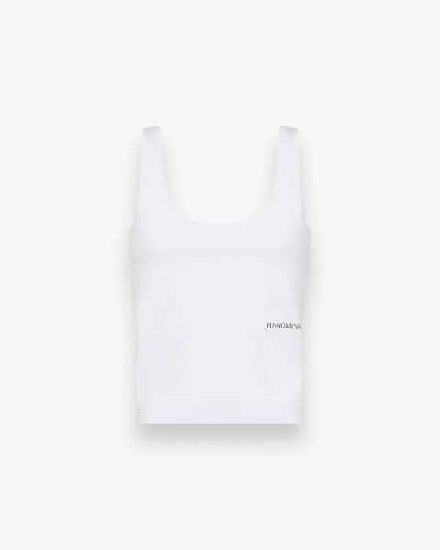 Hinnominate HMABW02480 canotta bianco donna taglia S bielastico