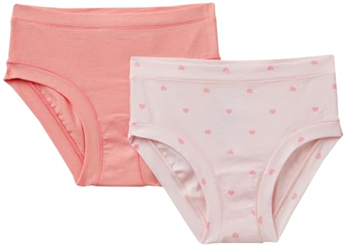 Benetton 3k0a0s01y Set 2 Slip Bambina Cotone Organico 160