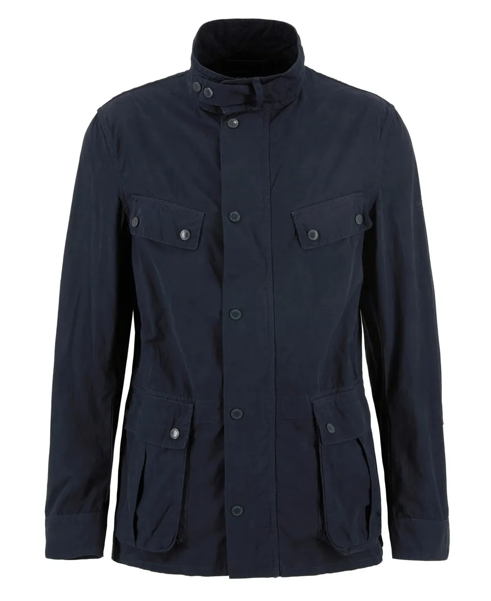 Barbour International Duke MCA1100 giacca uomo navy cotone