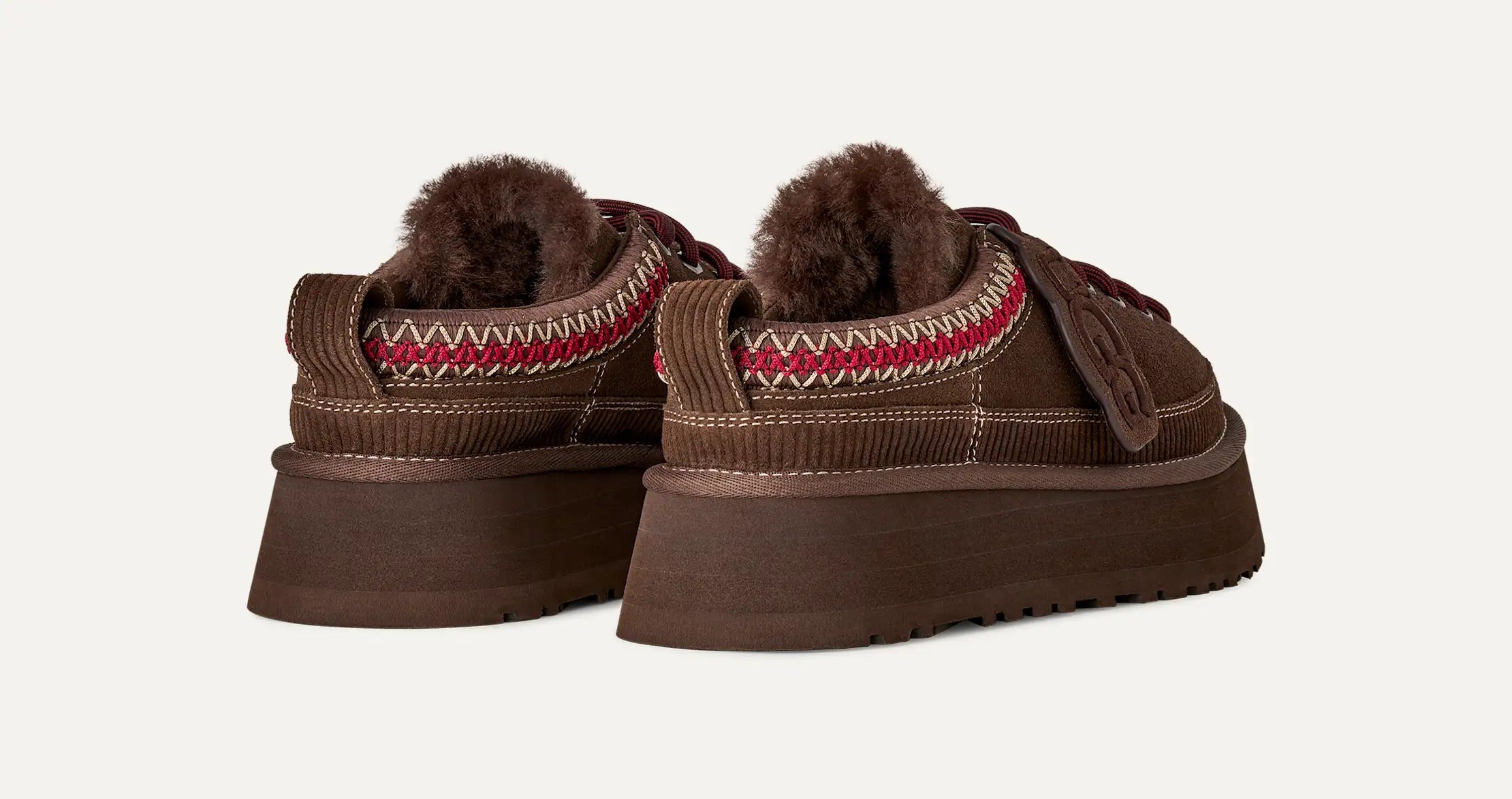 UGG Heritage Lace-Up 1180361 ciabatta Burnt Cedar