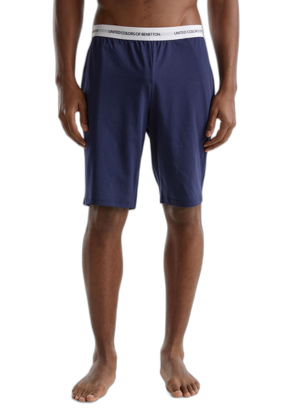 Benetton Intimo Pigiama Uomo Bermuda Jersey Taglia L