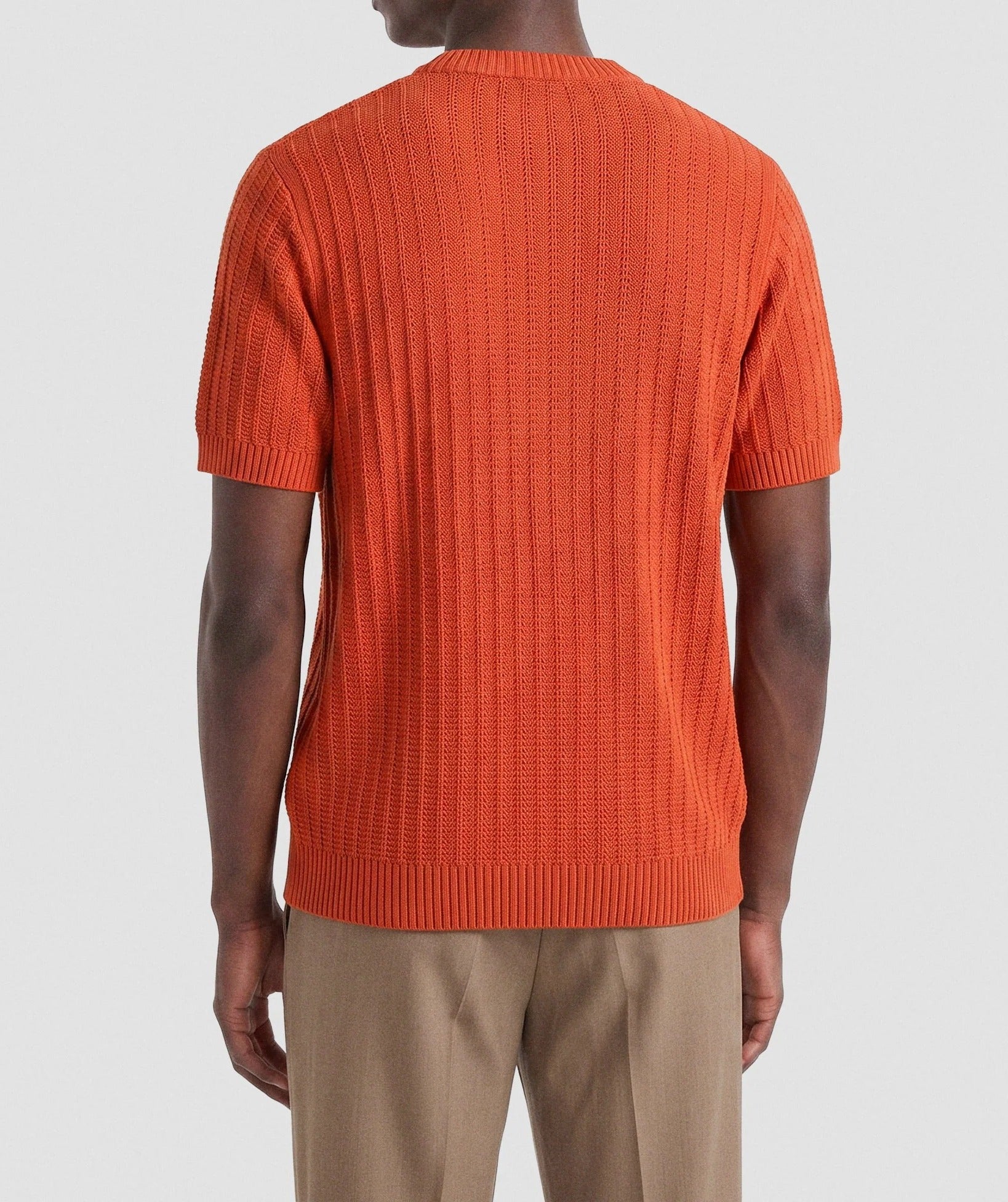 Filippo De Laurentiis CM7CQ Maglia Cotone Arancione