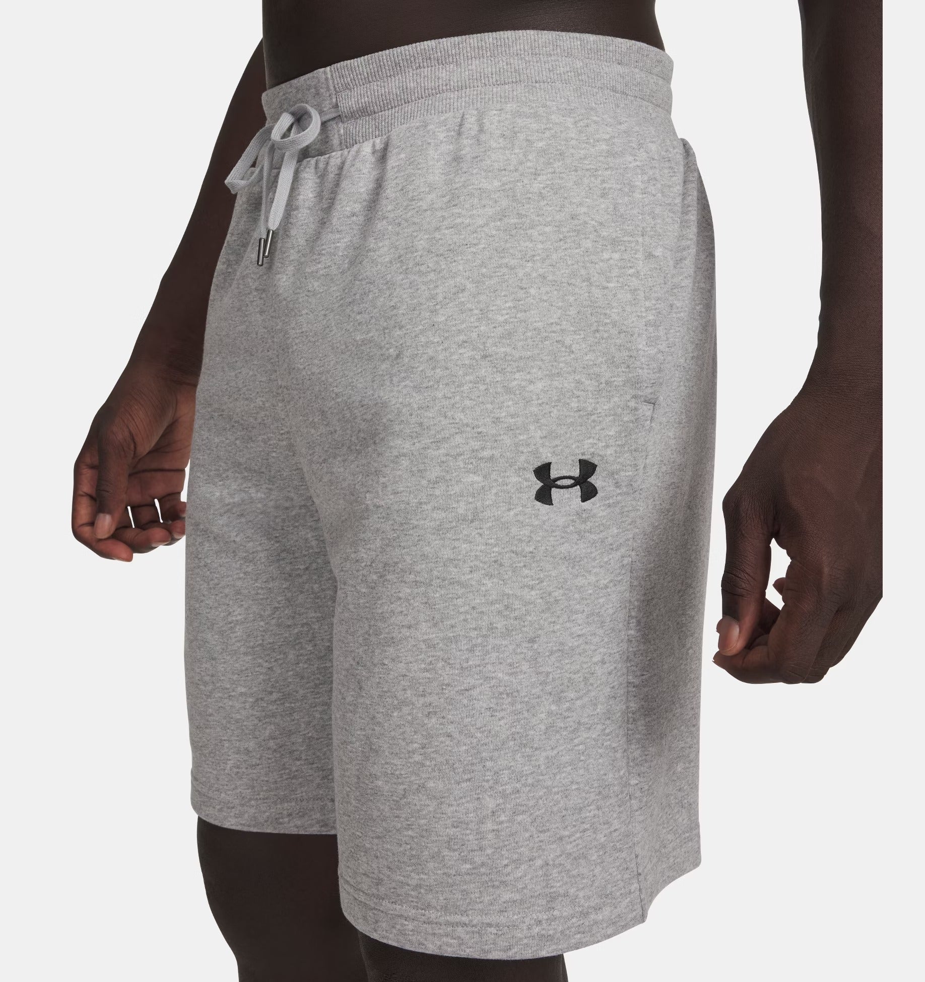 Under Armour Rival 77-6009345 shorts Mod Gray french terry
