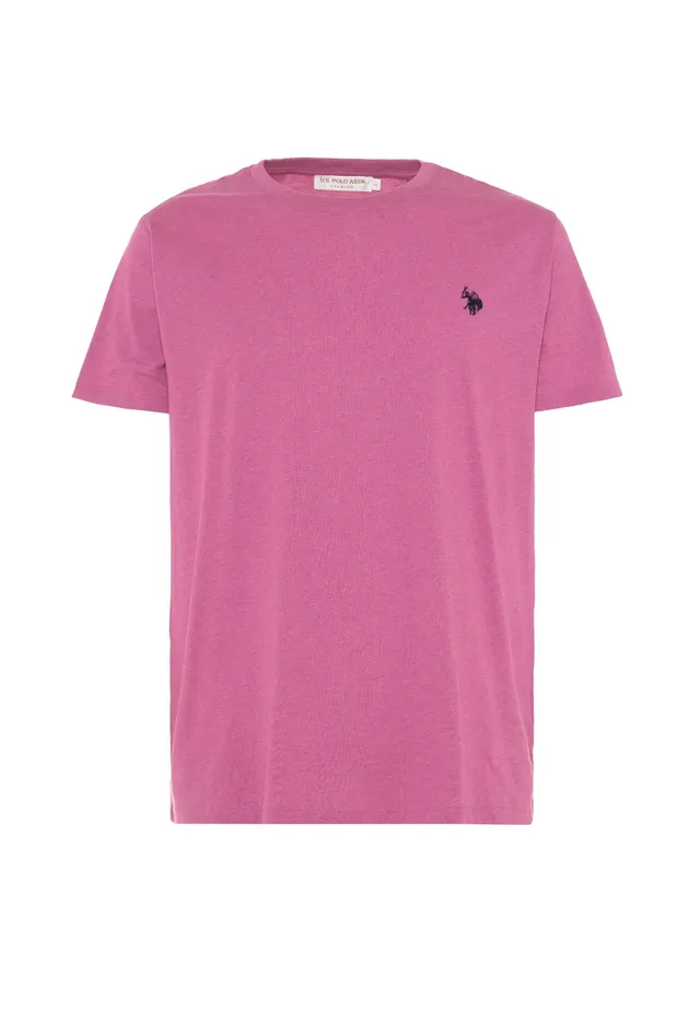U.S. Polo Assn. Micky US43154036 t-shirt uomo rosa cotone