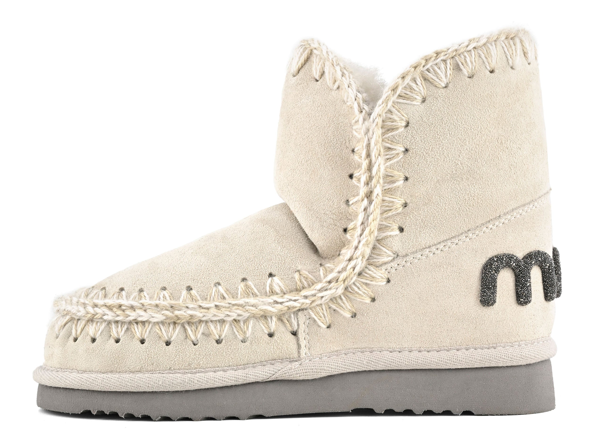 Mou Eskimo 18 FW101050A stivaletto donna chalk montone