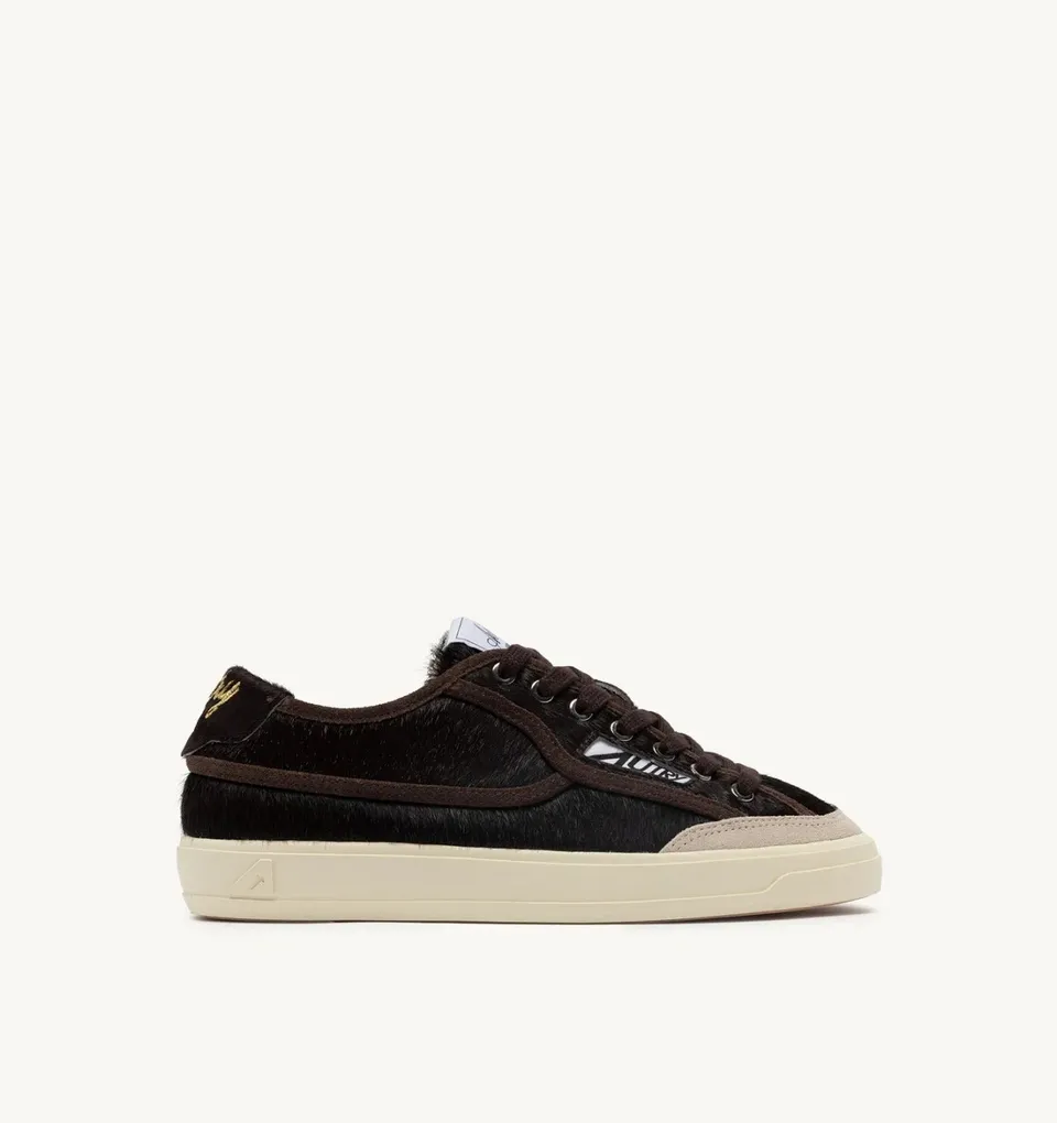 Autry Windscape Low sneakers donna marrone suede
