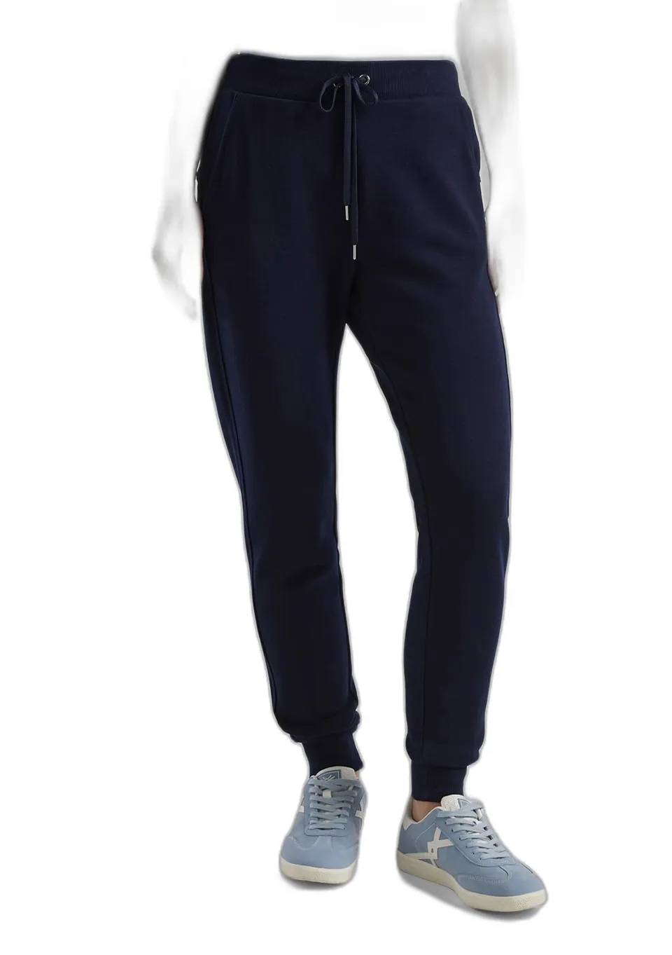 Benetton Pantaloni Donna Felpa Nero