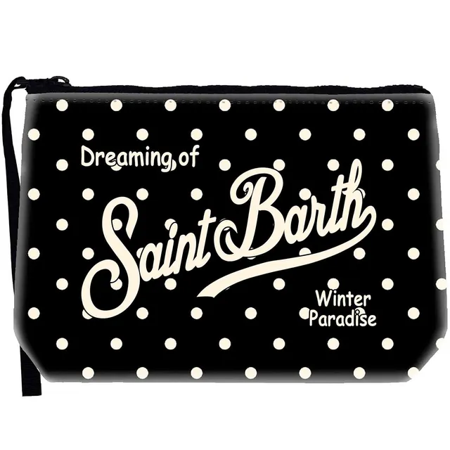 MC2 Saint Barth Aline W Pochette Nero Pois Scuba