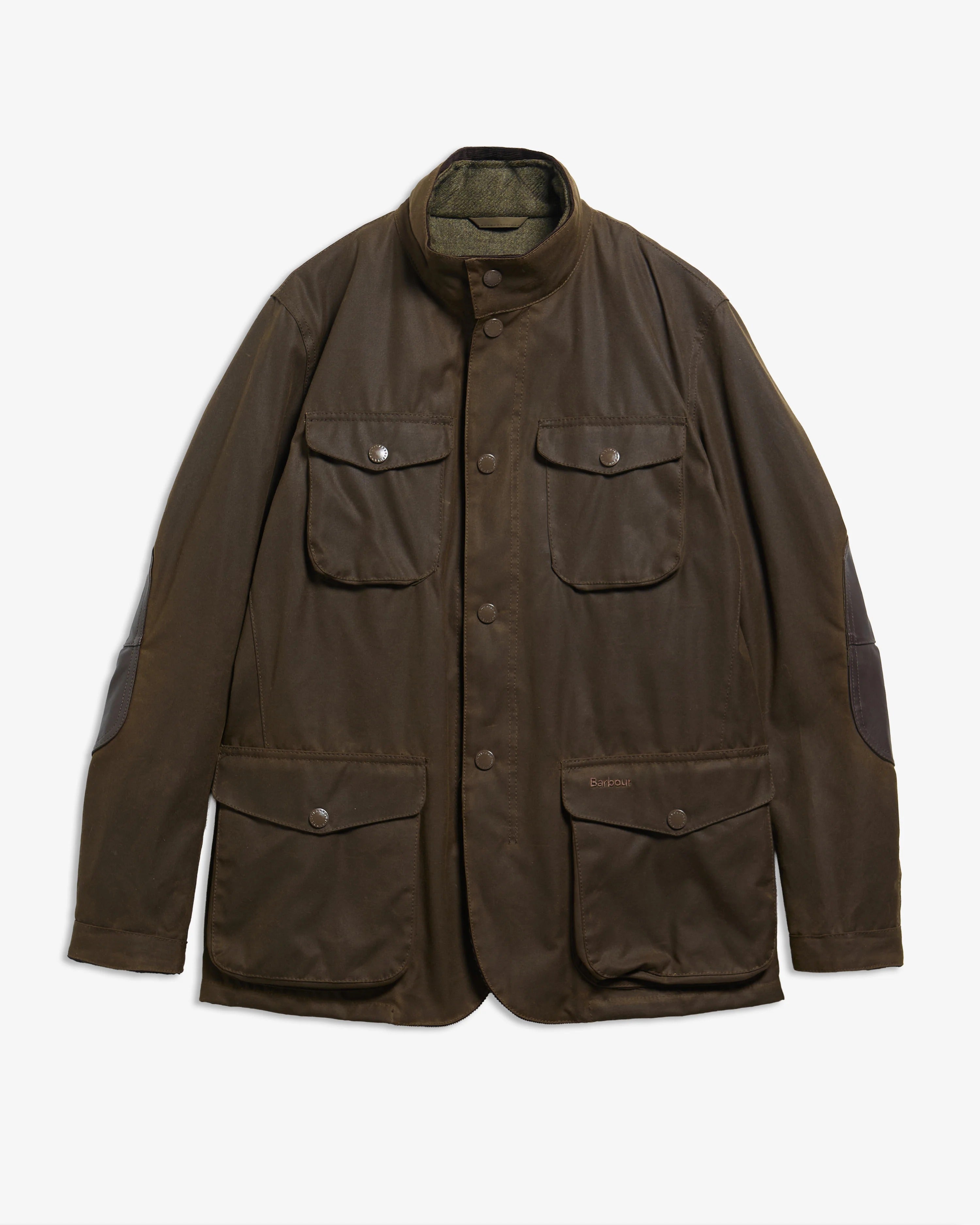 Barbour Ogston Wax MWX0700 giacca olive cerata