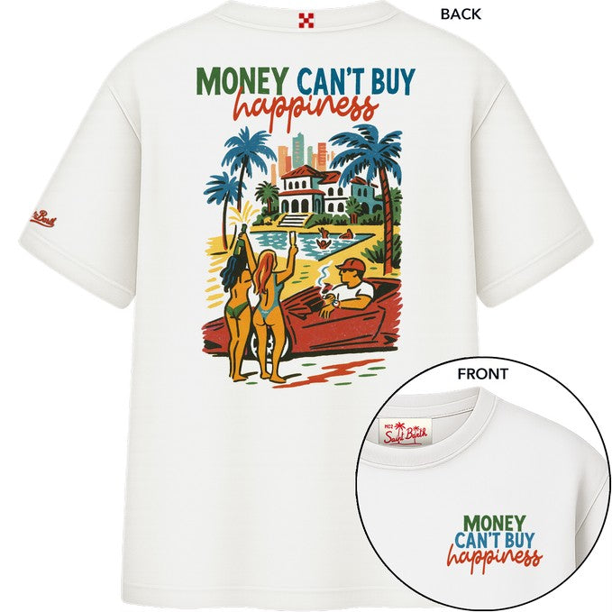 MC2 Saint Barth Delmar t-shirt uomo bianca cotone