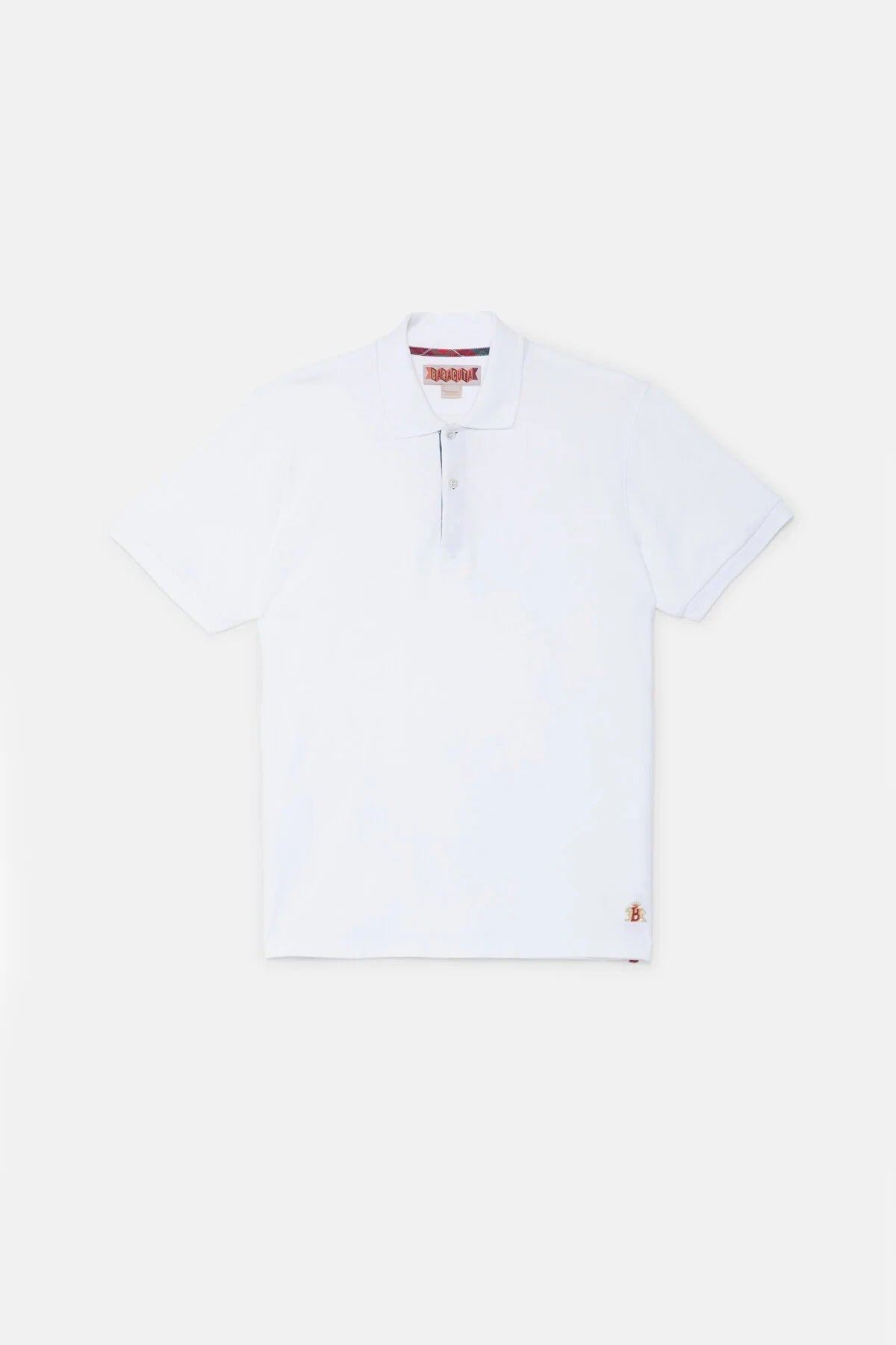 Baracuta BRP0L0027 Polo Uomo Bone White Cotone