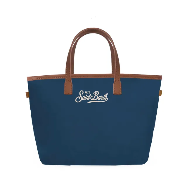 MC2 Saint Barth City Bag Mini borsa nylon navy 25 cm