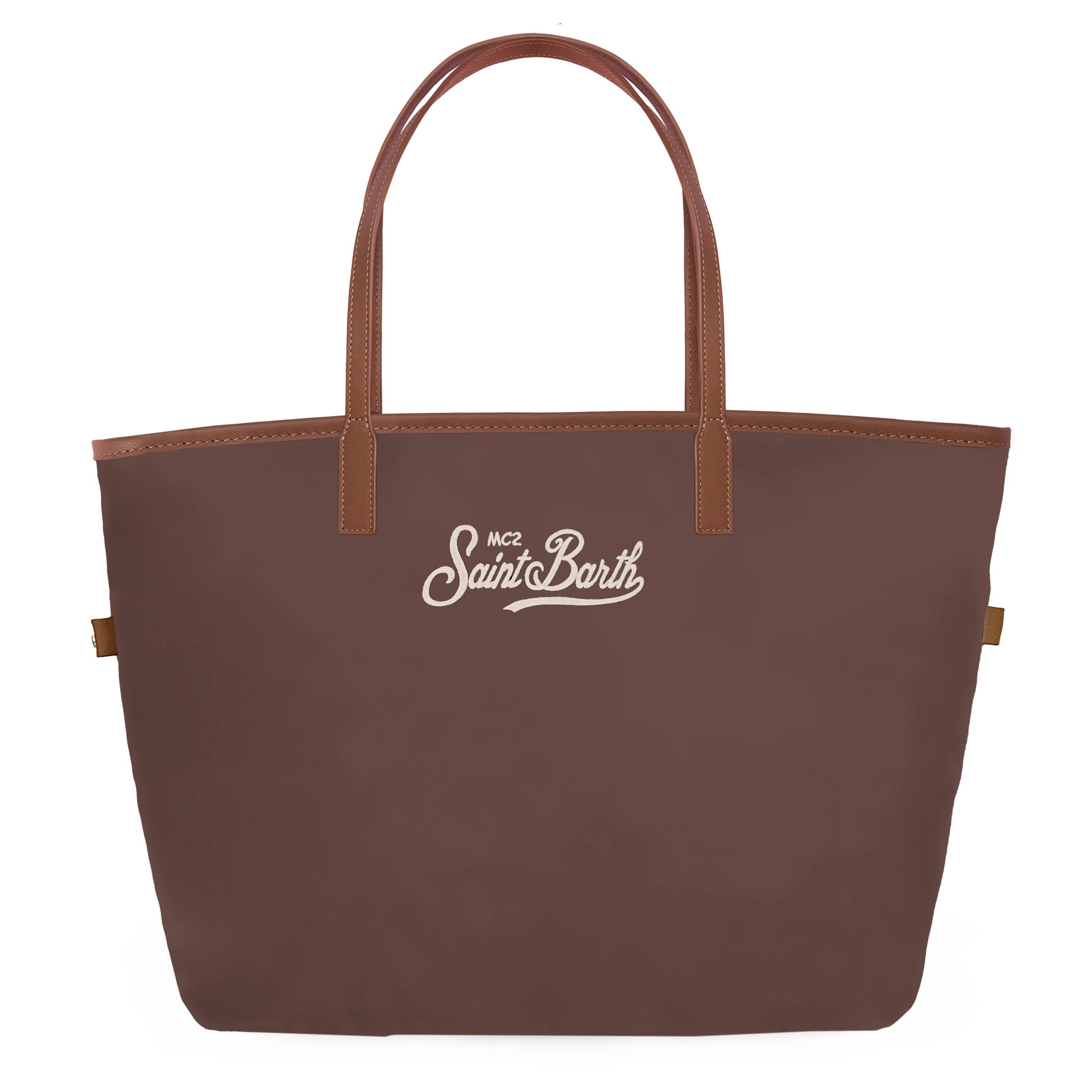 MC2 Saint Barth City Bag 00163M borsa nylon marrone