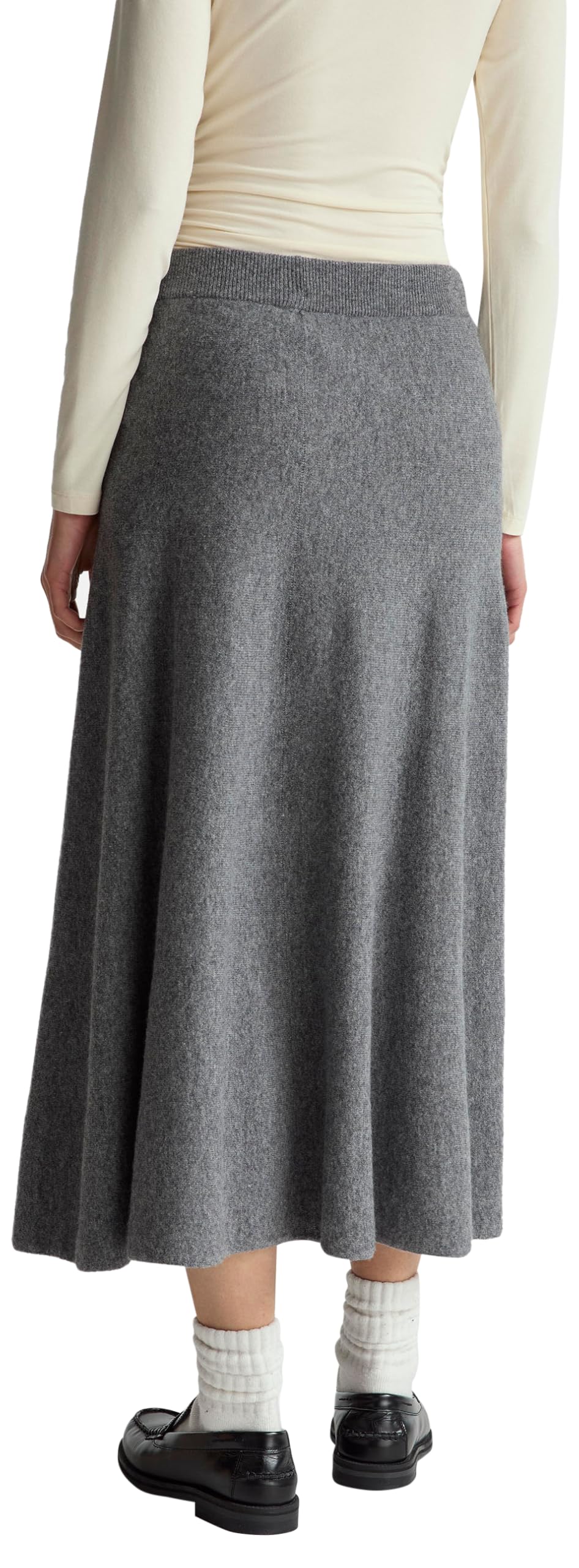 Benetton Gonne Gonna Midi Donna Svasata Elastico