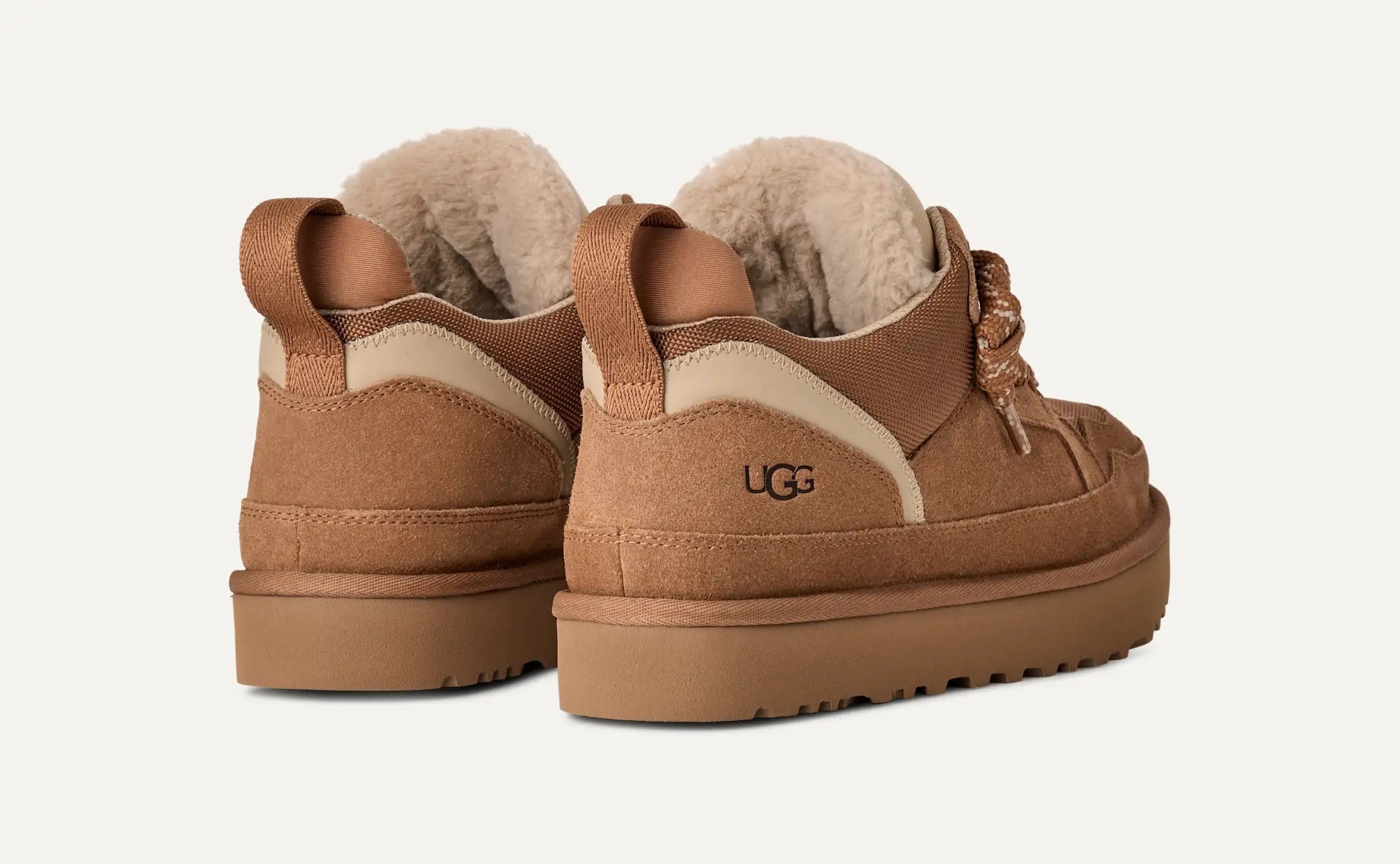 Ugg Lowmel 1170750 sneakers uomo chestnut suede