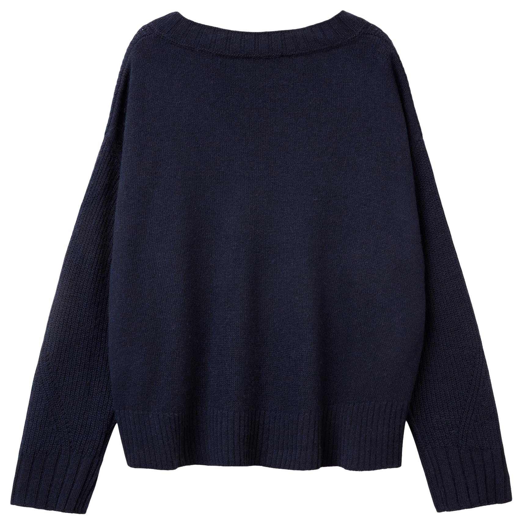 Benetton Maglieria 126wd402z Maglia Scollo V Boxy Taglia M