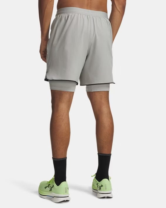 Under Armour Velociti Pro 2-in-1 shorts uomo titanium