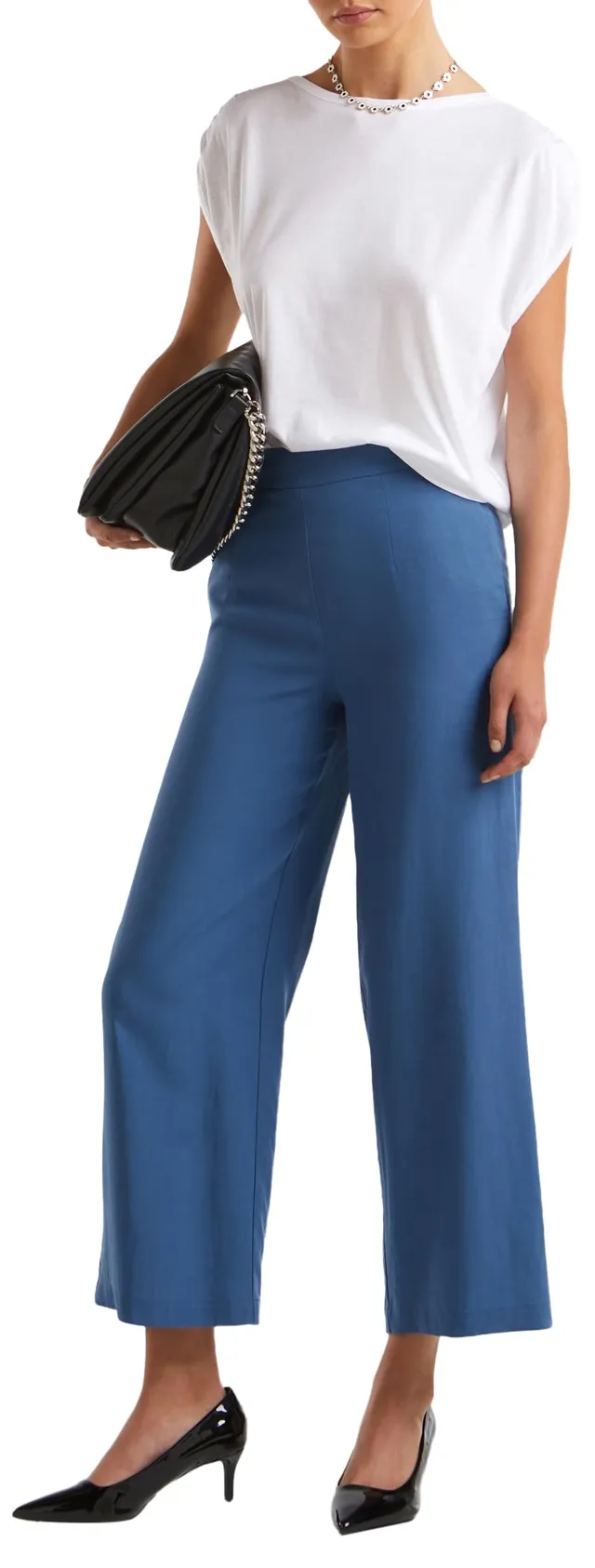 Benetton Pantaloni e Jeans Pantalone gamba morbida con pences