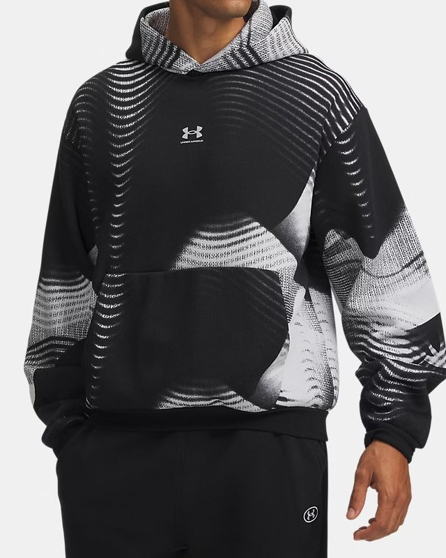 Under Armour Icon Fleece 77-6016615 felpa uomo nera