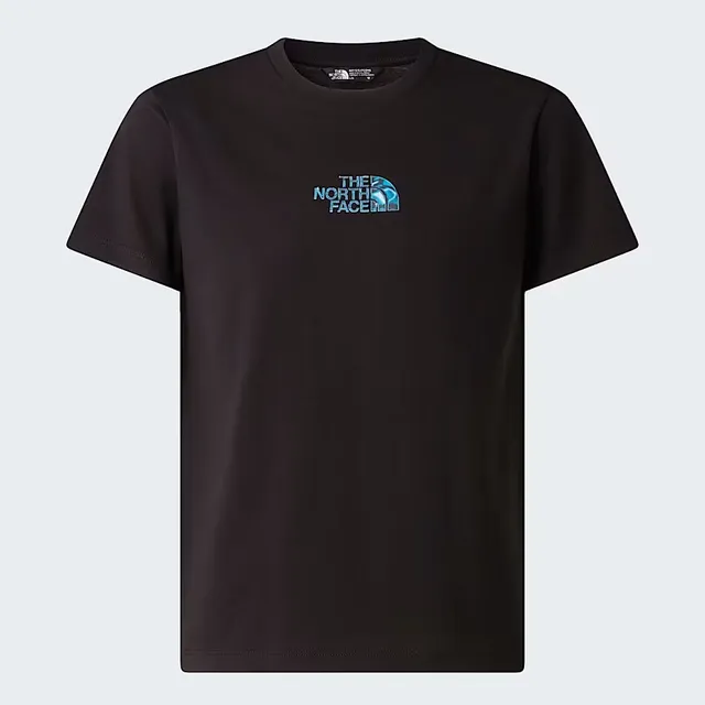The North Face Liquid Logo NF0A8G1W T-Shirt Tnf Black Cotone