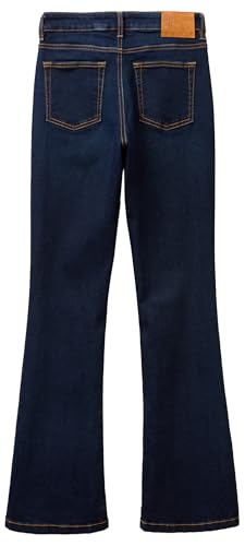 Benetton Pantaloni Jeans Flare Donna Vita Regular Stretch