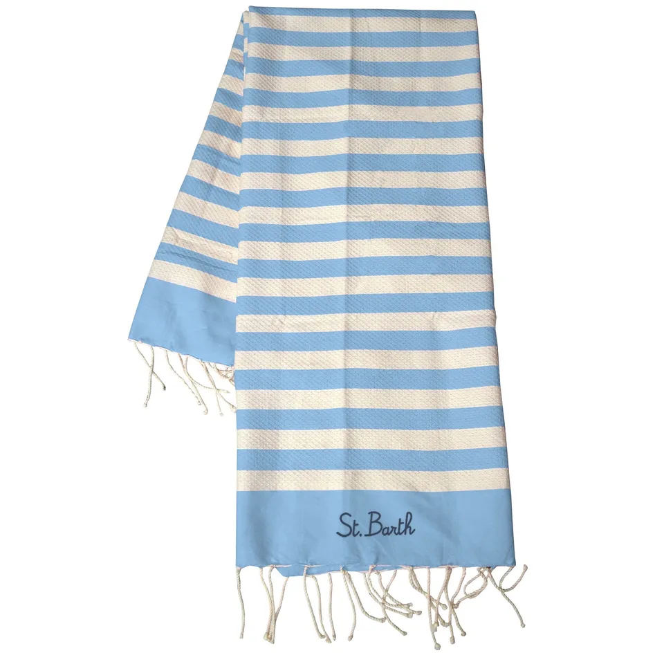 MC2 Saint Barth Foutas N 00657L Telo Mare Azzurro 100x200