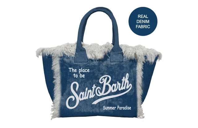 MC2 Saint Barth Vanity Mini 00431L borsa denim dark jeans