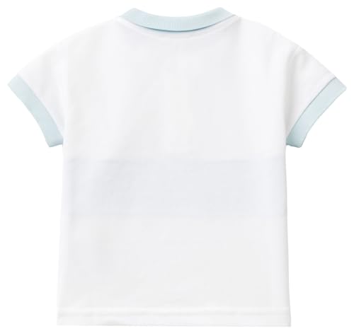 Benetton Polo Unisex Bimbi Piquet Taglia 50 Cotone