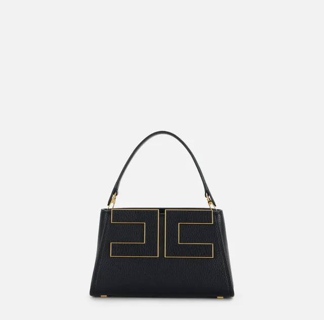 Elisabetta Franchi BS07A66E2 borsa donna nero ecopelle