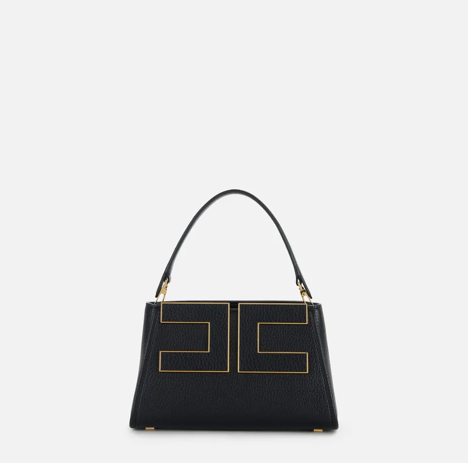 Elisabetta Franchi BS07A66E2 borsa donna nero ecopelle