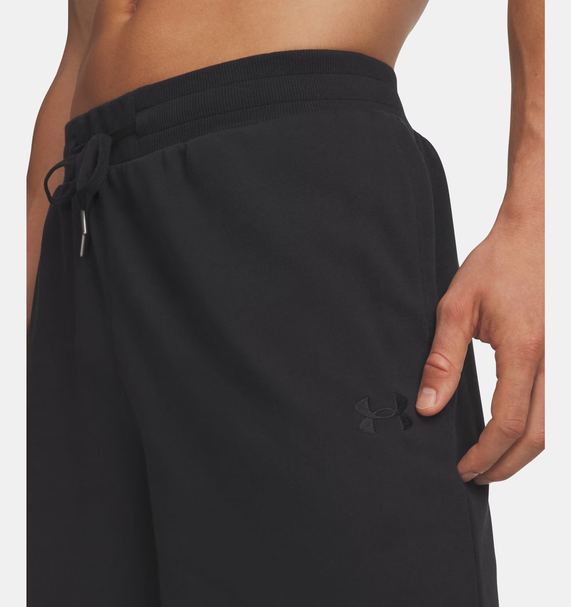 Under Armour Rival 77-6009345 Shorts Nero Cotone Uomo