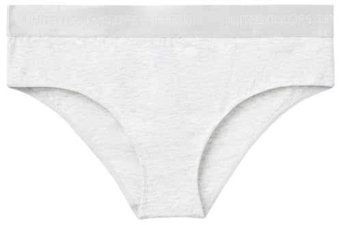 Benetton Slip Fianco Alto Donna Cotone Organico Elastico Logo
