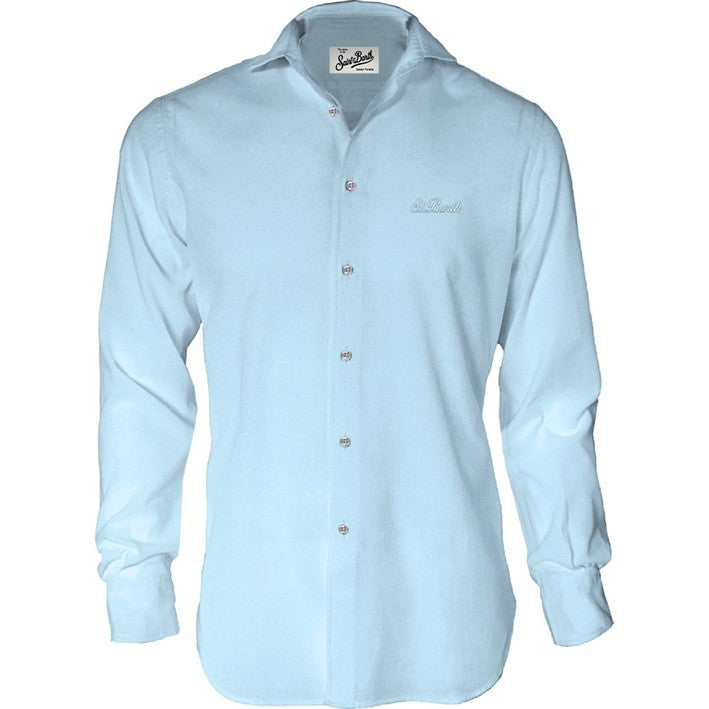 MC2 Saint Barth Chemise Ice camicia Light Blue uomo