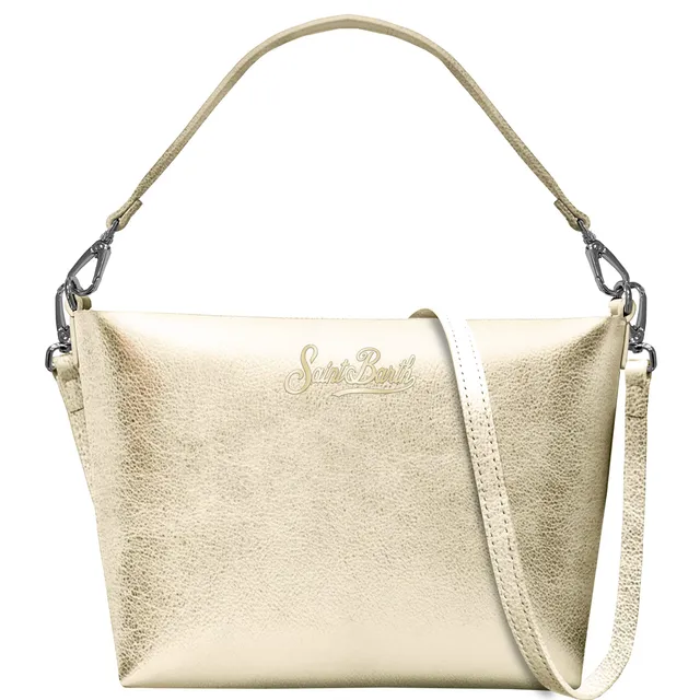 MC2 Saint Barth Aline Bag 00012L Borsa Oro Pelle Laminata