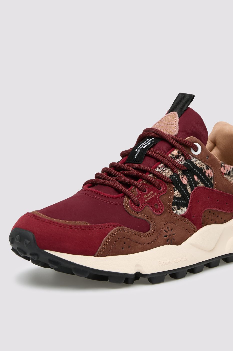 Flower Mountain Yamano 3 2017818 sneaker bordeaux marrone