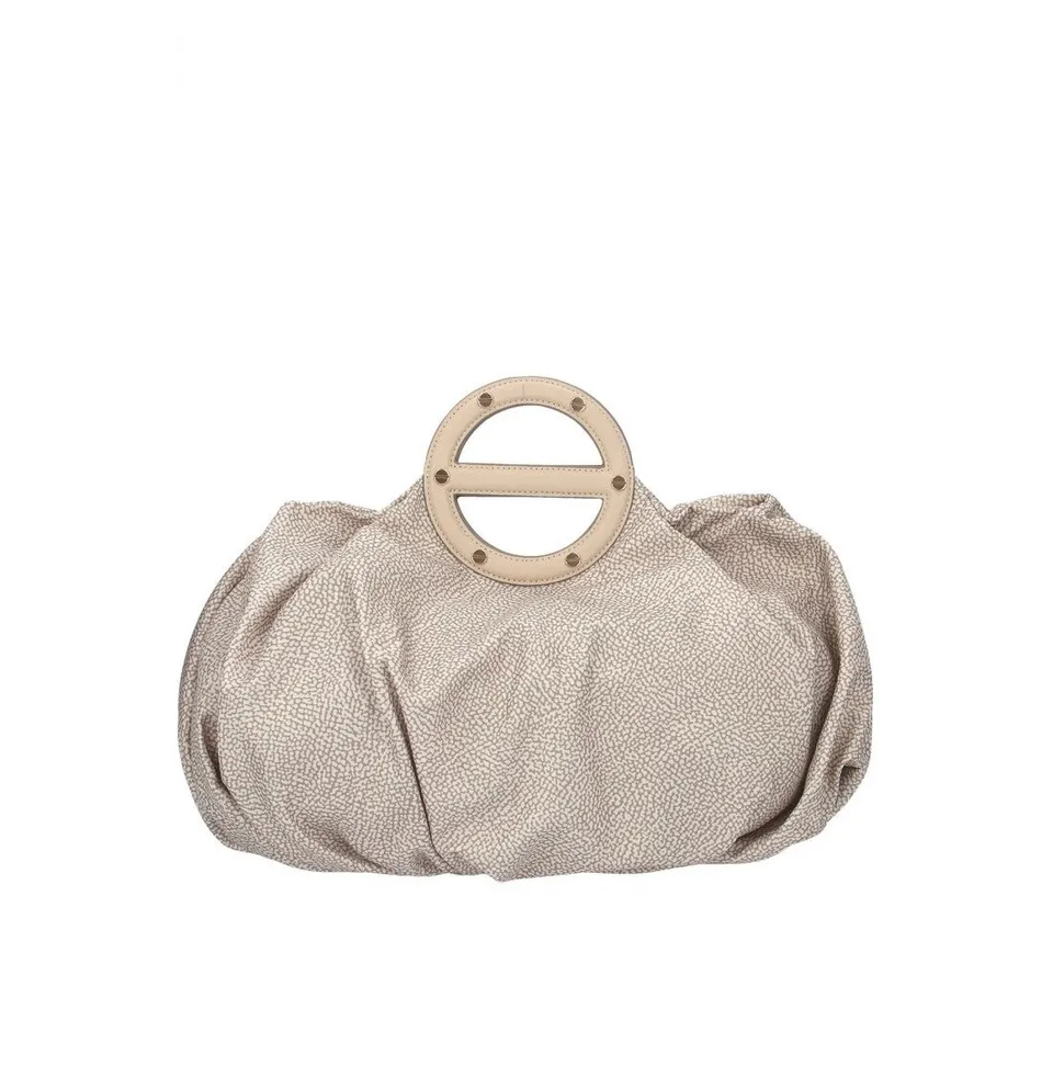 Borbonese 91010211 Vis a Vis Borsa Bauletto Sabbia