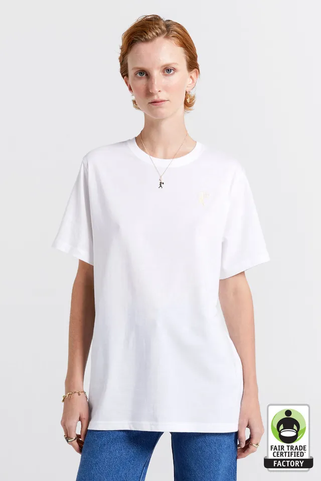 Karen Walker Runaway Girl T-Shirt maglietta bianca cotone